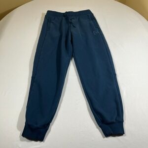Puma Mens Sweatpants Size M Blue Joggers Athletic Fleece Streetwear Gorpcore 30